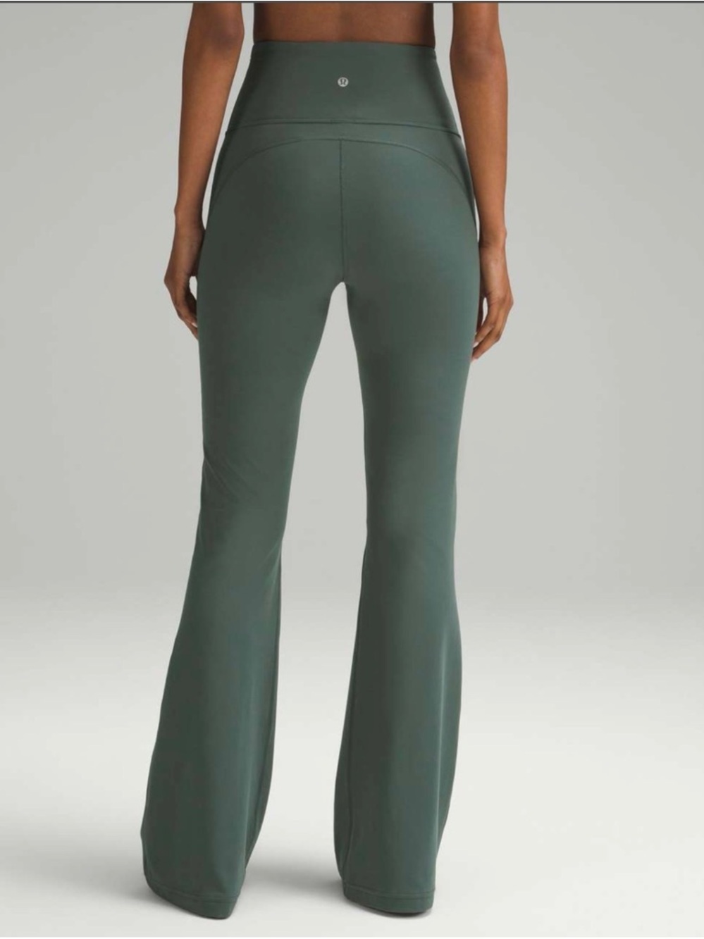 Lululemon Groove SHR Flare Pant Size 4 Dark Forest - Picture 4 of 9